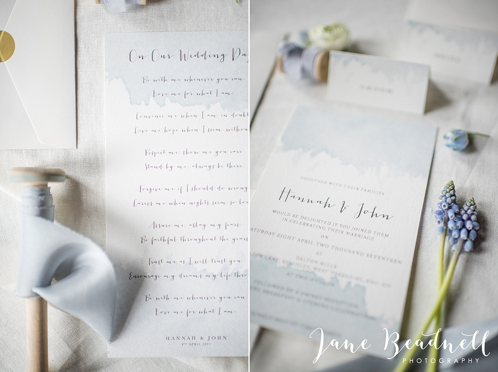 Luxury wedding stationery by JB Creatives