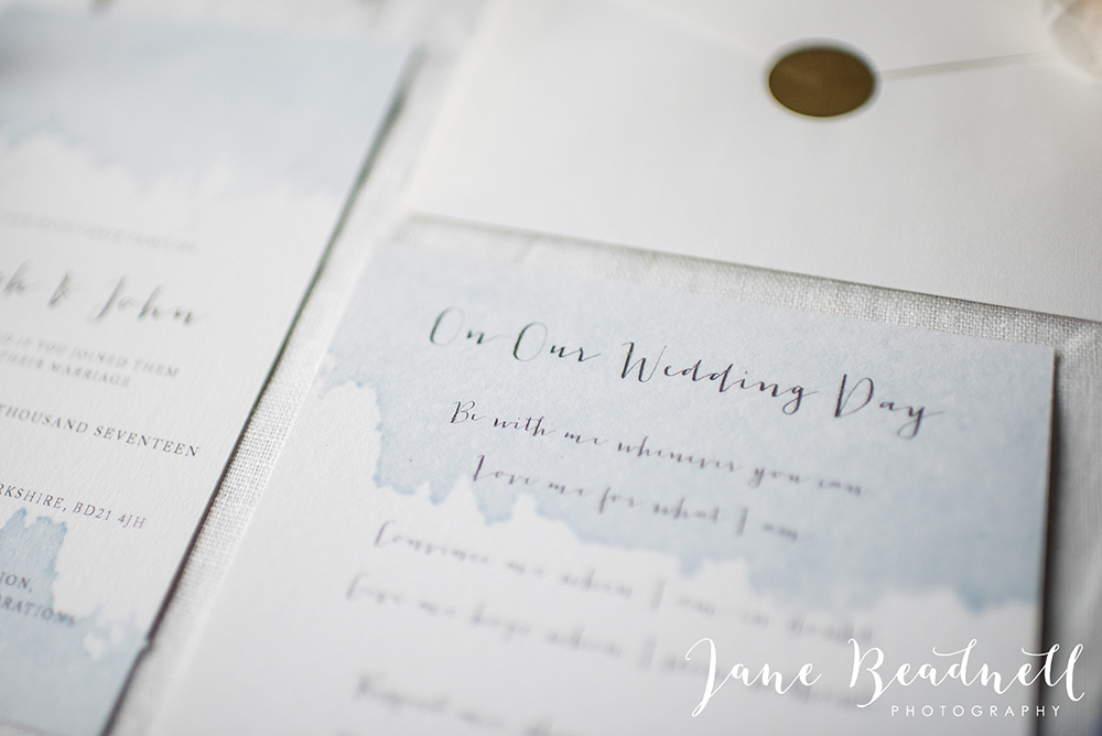 Luxury wedding stationery by JB Creatives