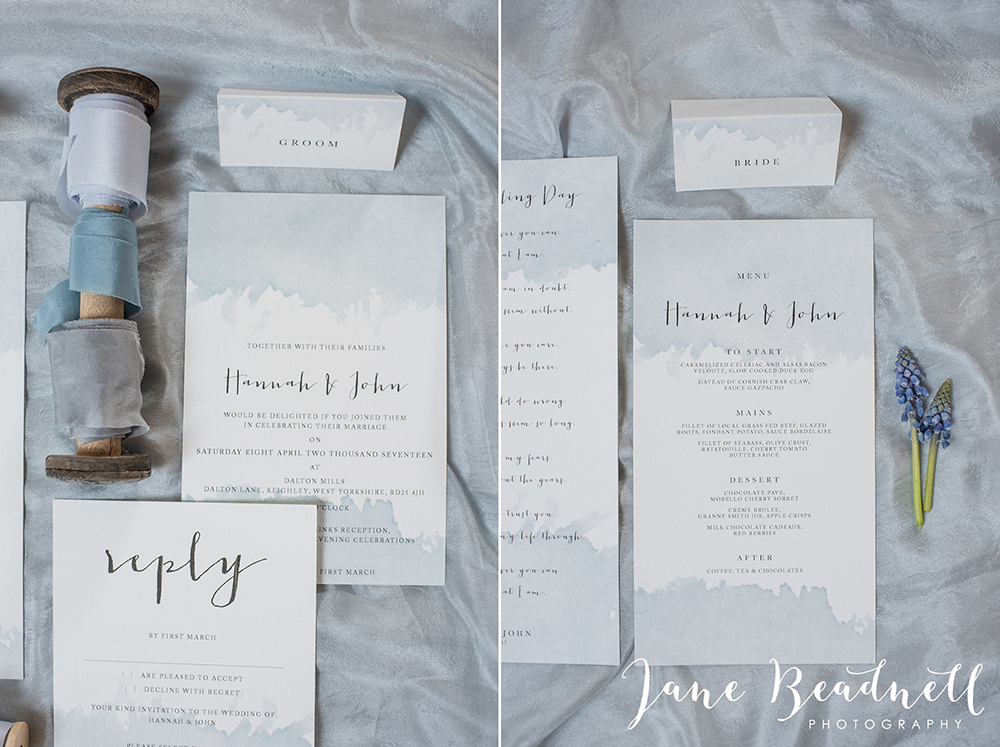 Luxury wedding stationery