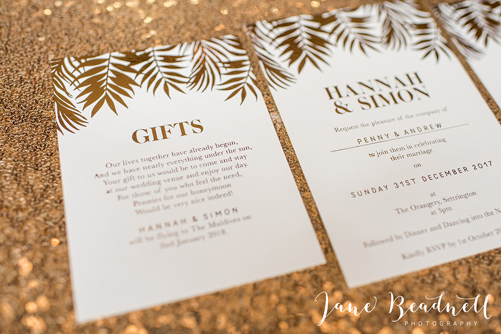 The Orangery Settrington wedding